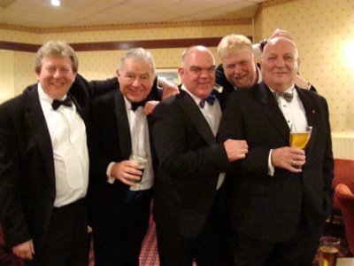 Bill Bailey, Rob Ayling, Tom Brown, Archie Gemmill, Taff Thomas (2)